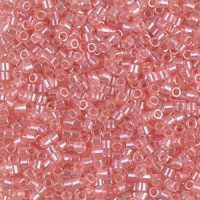 Miyuki delica Perlen 10/0 - Transparent pink luster DBM-106